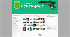 Desktop Screenshot of esperance-chartres.org