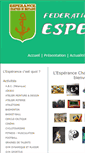 Mobile Screenshot of esperance-chartres.org